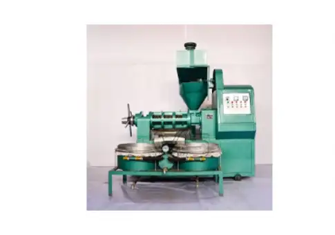 Cottonseed oil pressing unit installed in factory