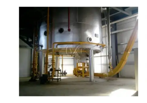 High-efficiency edible oil solvent extraction plant
