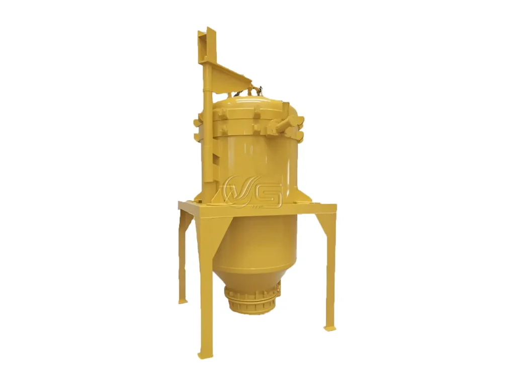 Internal structure of vertical leaf filter for oil processing