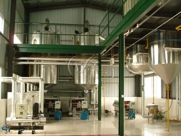 Complete refining system: degumming, neutralization, bleaching, deodorization