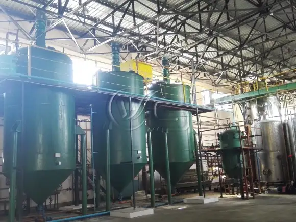 Coconut oil refining equipment for edible oil
