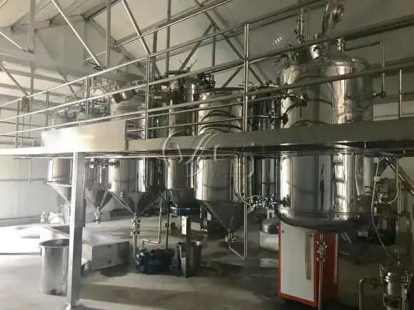 Vos edible oil refining equipment for rapeseed