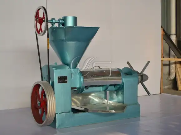 Vos screw press machine for soybean oil production