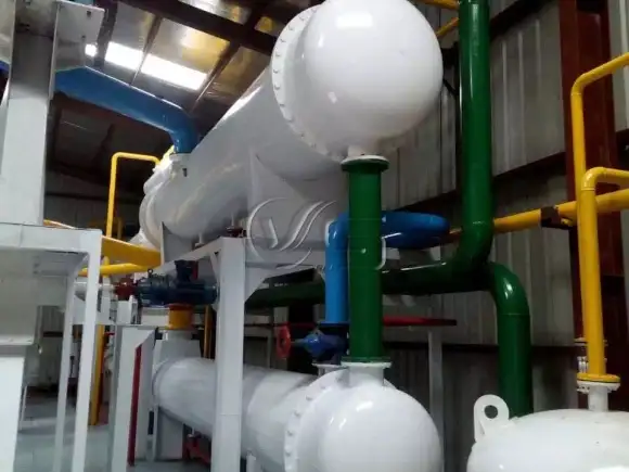 Solvent extraction system for sunflower oil plant